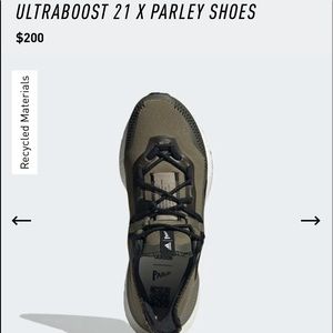 NEW Size 7 Men/ 8 Women- Ultra Boost ADIDAS Parley 21